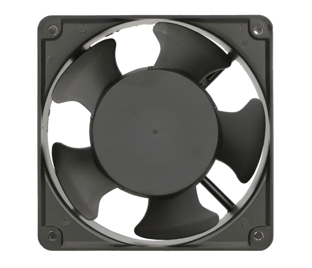 ExtraLink  Wentylator do szaf 19" 230V 120x120x38mm (czarna) - 1323230 - zdjęcie